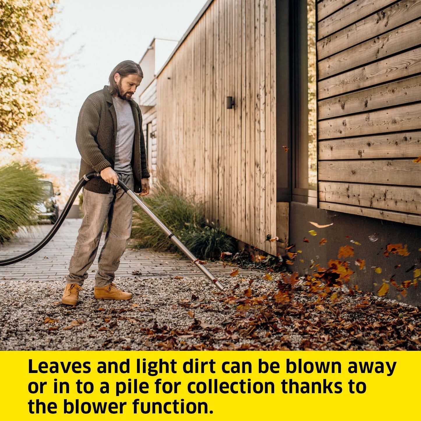 Kärcher 16281030 Wet & Dry Vacuum Cleaner WD 3, blower function, power: 1000W, plastic container: 17L