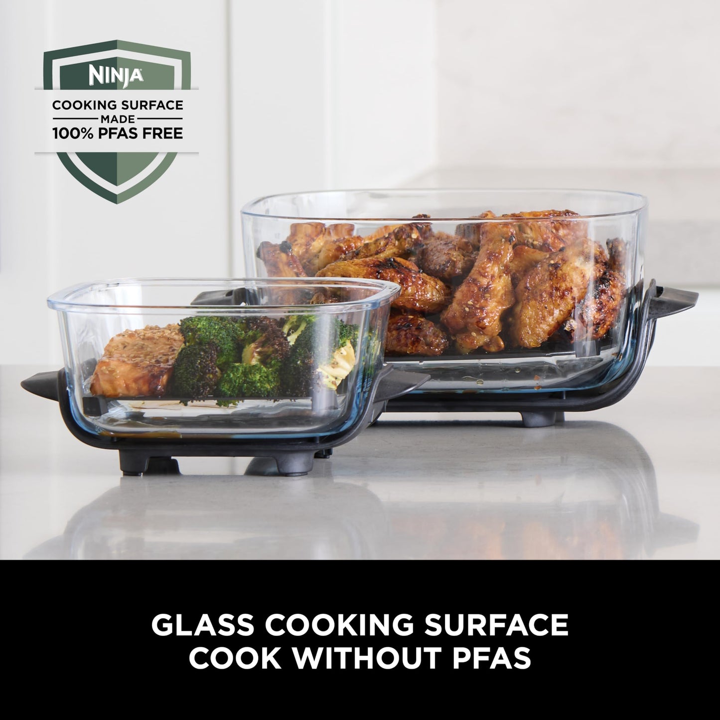 Ninja CRISPi Portable Air Fryer, 3.8L, 4-in-1: Air Fry, Roast, Keep Warm, Recrisp