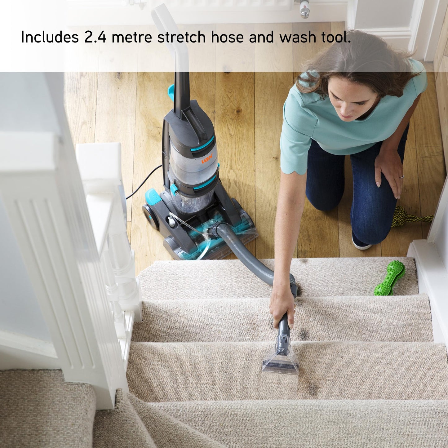 Vax Dual Power Pet Advance Carpet Cleaner, Carpet Cleaning Machine, Carpet Washer, Stain Remover