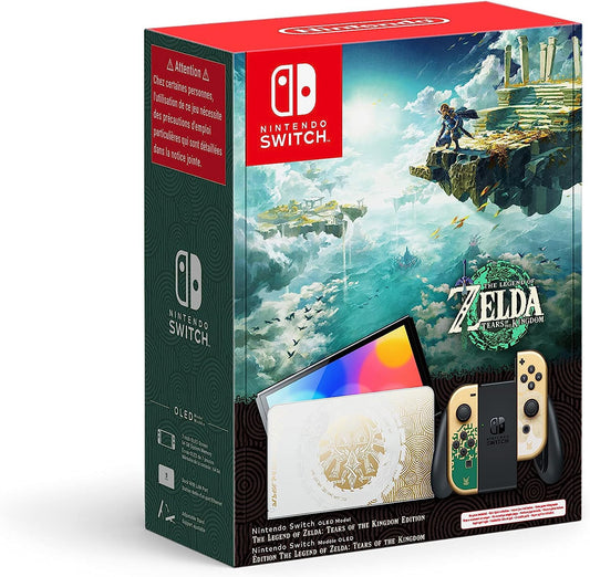 Nintendo Switch (OLED Model) Zelda Tears of the Kingdom Limited Edition (No game included)