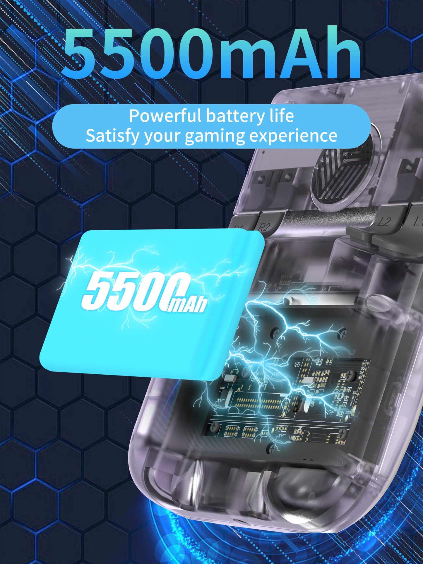 RG405V Video Handheld Game Console 4" IPS Touch Screen Android 12 T618 5500mAh Battery Portable