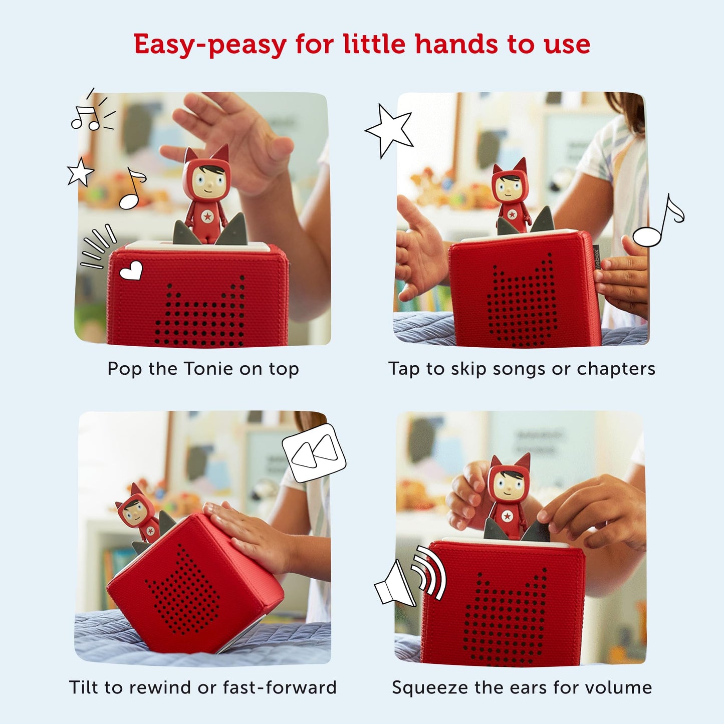 tonies Ultimate Disney Princess Purple Toniebox Starter Set Bundle with 1 Creative Tonie