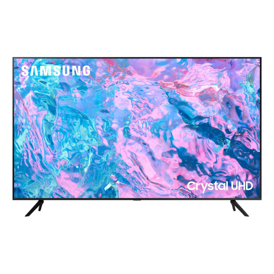 Samsung 43 Inch CU7100 UHD HDR Smart TV (2023) - 4K Crystal Processor