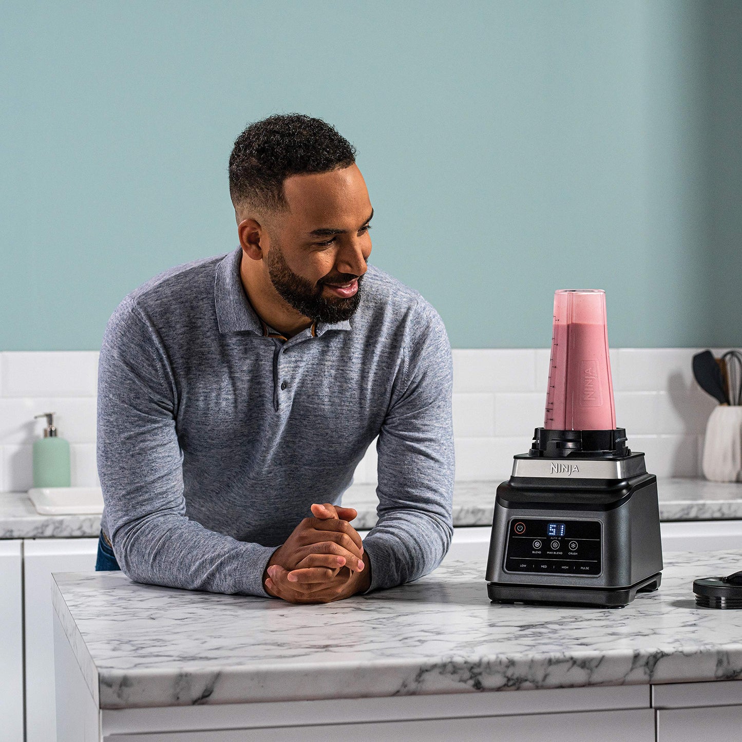 Ninja 2-in-1 Blender with 3 Automatic Programs; Blend, Max Blend, Crush, and 4 Manual Settings