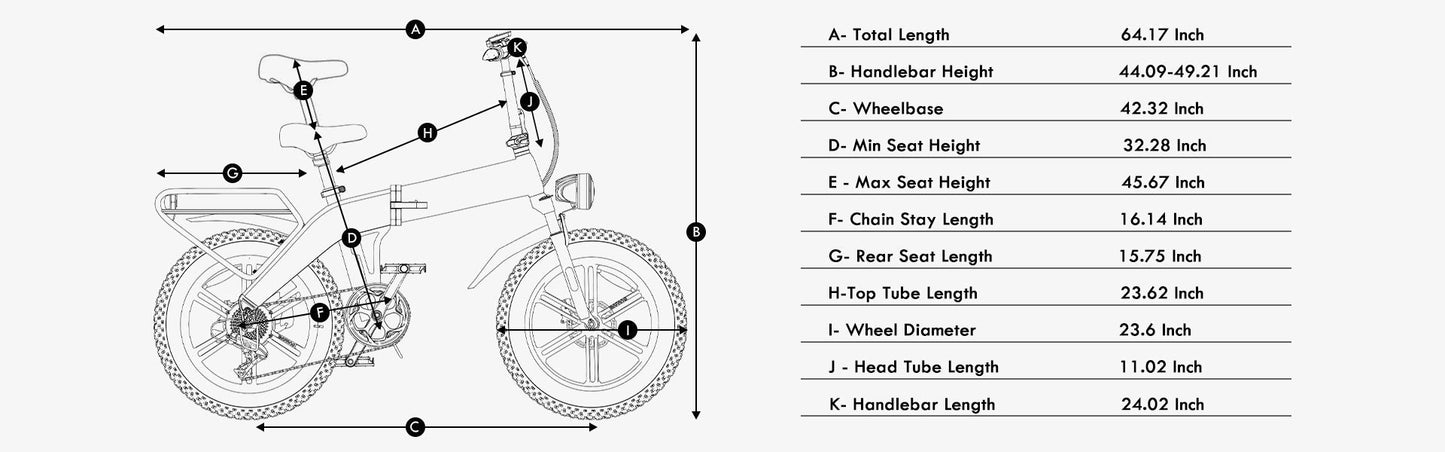 Luckeep X1 Foldable Fat Tire E-bike