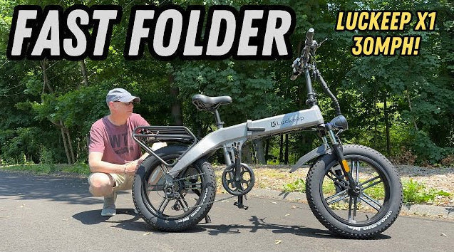 Luckeep X1 Foldable Fat Tire E-bike