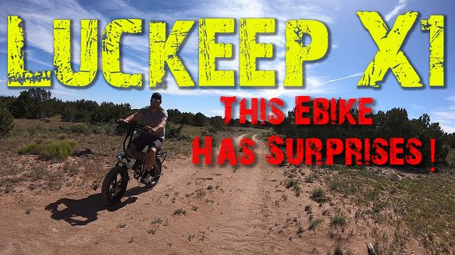 Luckeep X1 Foldable Fat Tire E-bike