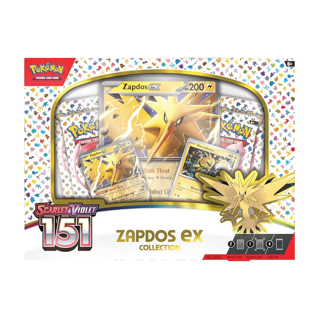Pokemon 151 Zapdos-ex Collection (ENG)
