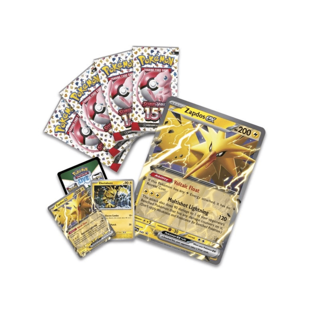 Pokemon 151 Zapdos-ex Collection (ENG)