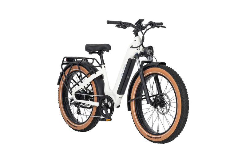 AIMA Big Sur All-Terrain E-Bike in White
