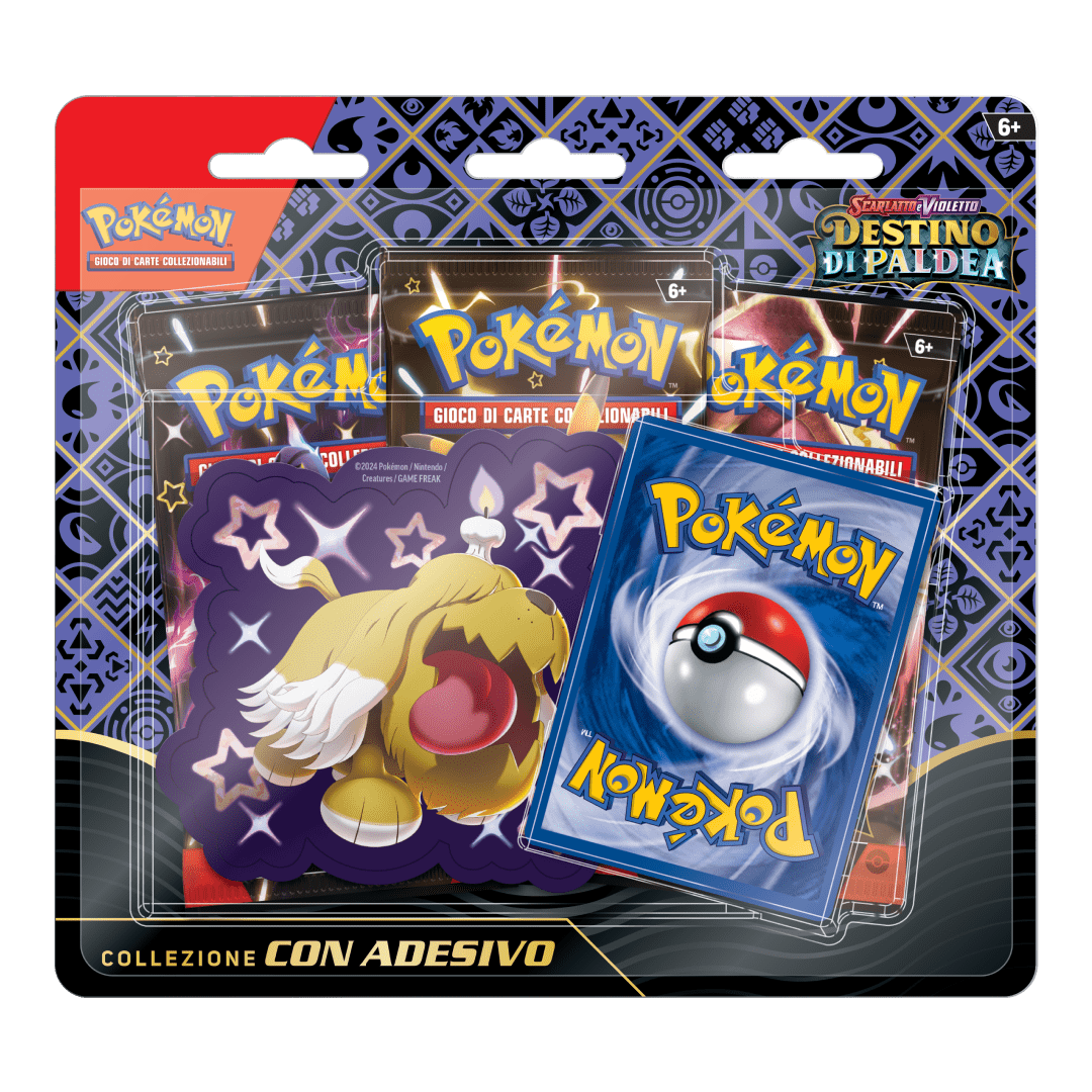 Collezione Destino di Paldea con Adesivo Greavard (ITA)