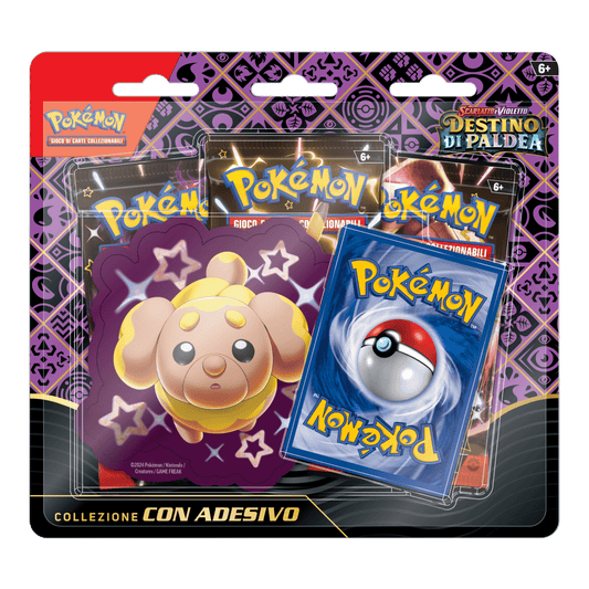 Collezione Destino di Paldea con Adesivo Fidough (ITA)