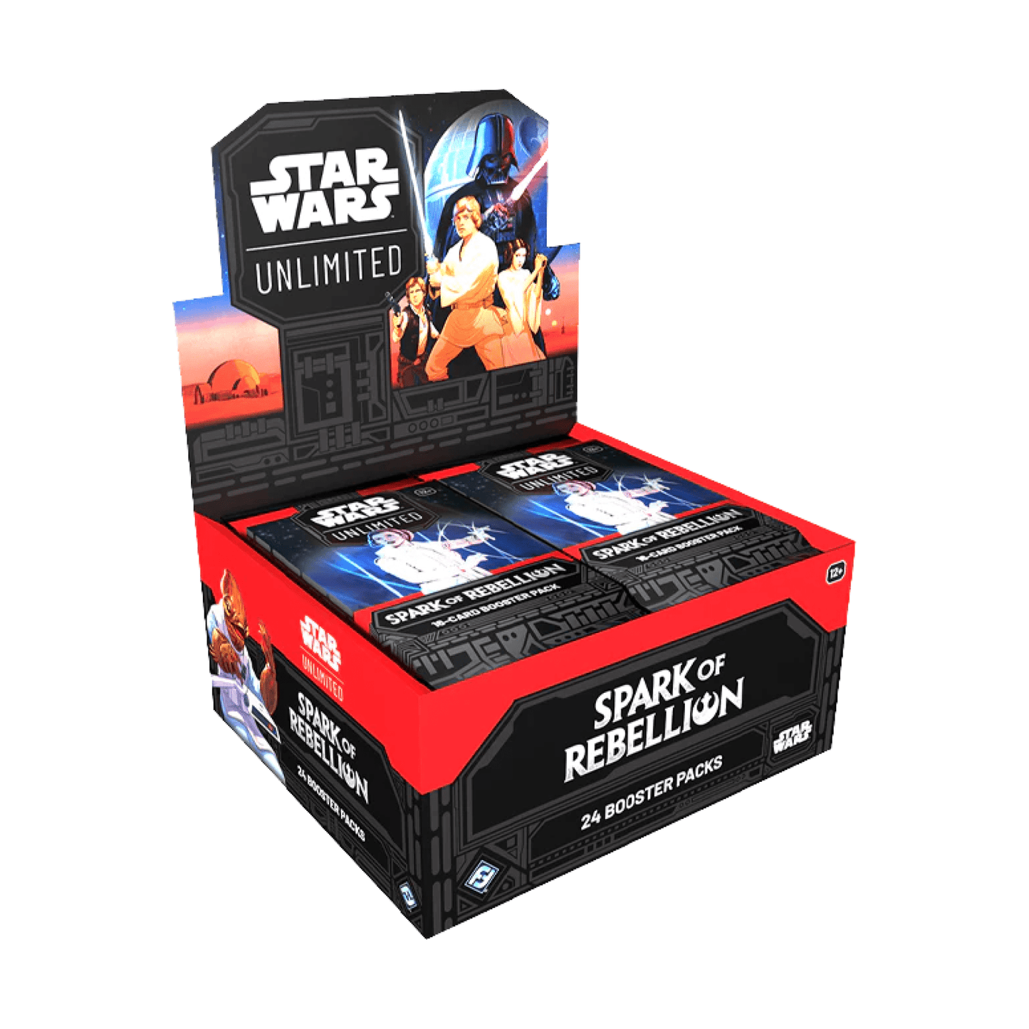 Star Wars: Unlimited Spark of Rebellion Booster Display da 24 Buste (ENG)