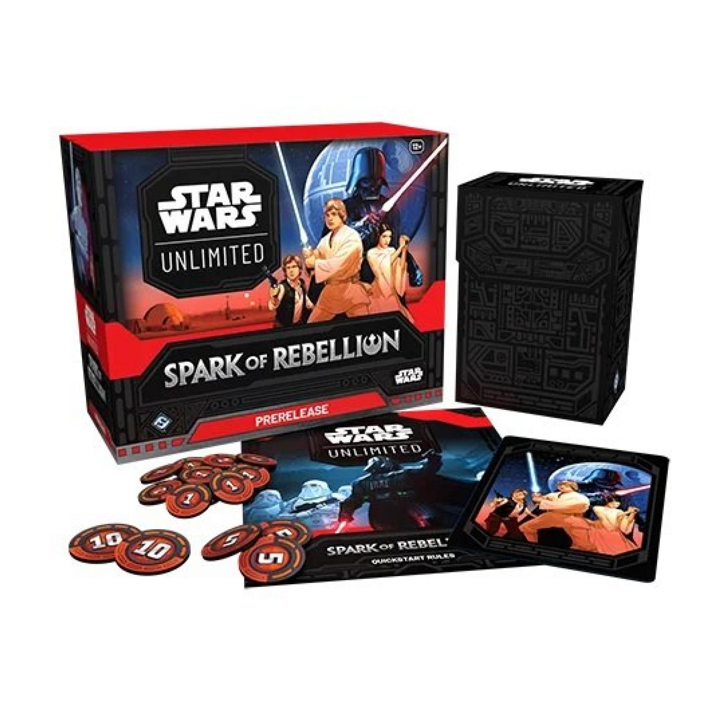 Star Wars: Unlimited Spark of Rebellion Prerelease Box da 6 Buste (ENG)